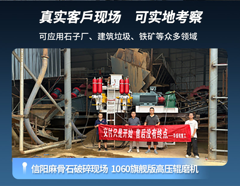 牛金礦高壓輥磨機(jī)